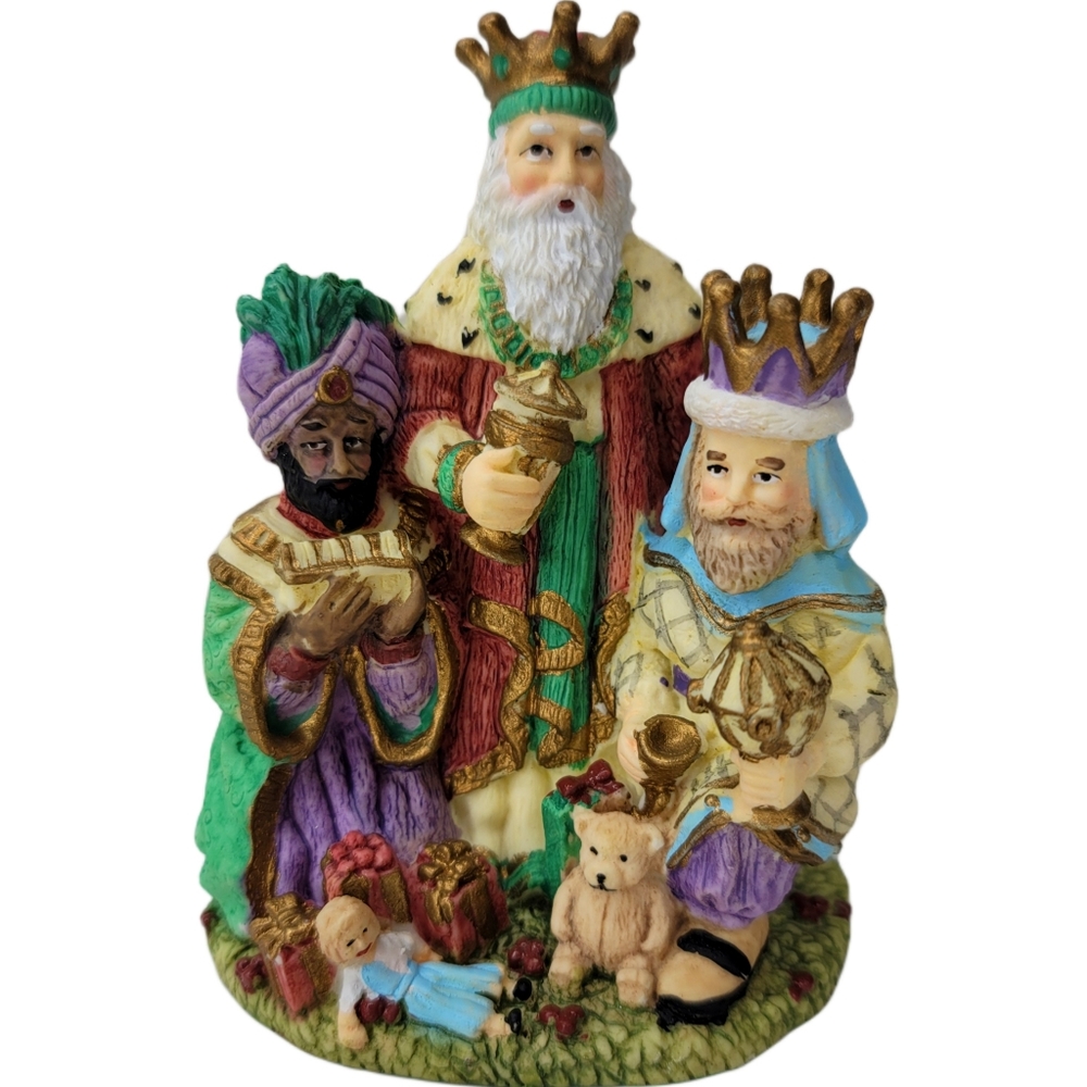 Vintage international Santa Claus collection. the three magi / kings. spain 1997